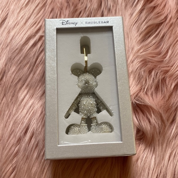 Disney X Baublebar Pearl Mickey Purse or Backpack Charm, NIB - Picture 5 of 9